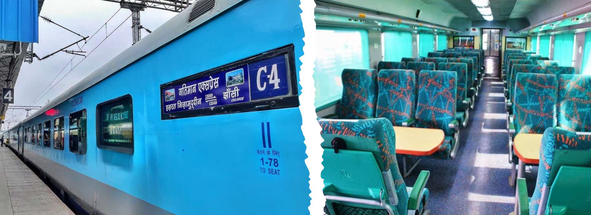 1 Day Taj Mahal tour by superfast train